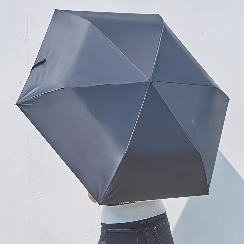 six-rib capsule umbrella, pocket umbrella