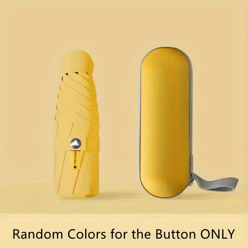 six-rib capsule umbrella, pocket umbrella