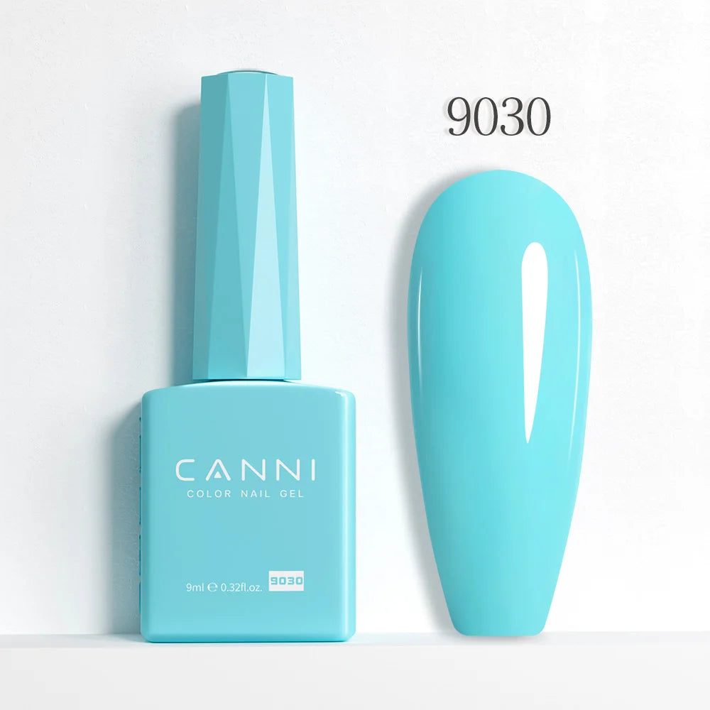 CANNI Jelly Pink Nail Gel Polish 9ml - HEMA Free Pastel Varnish Semi Permanent UV LED Top Coat