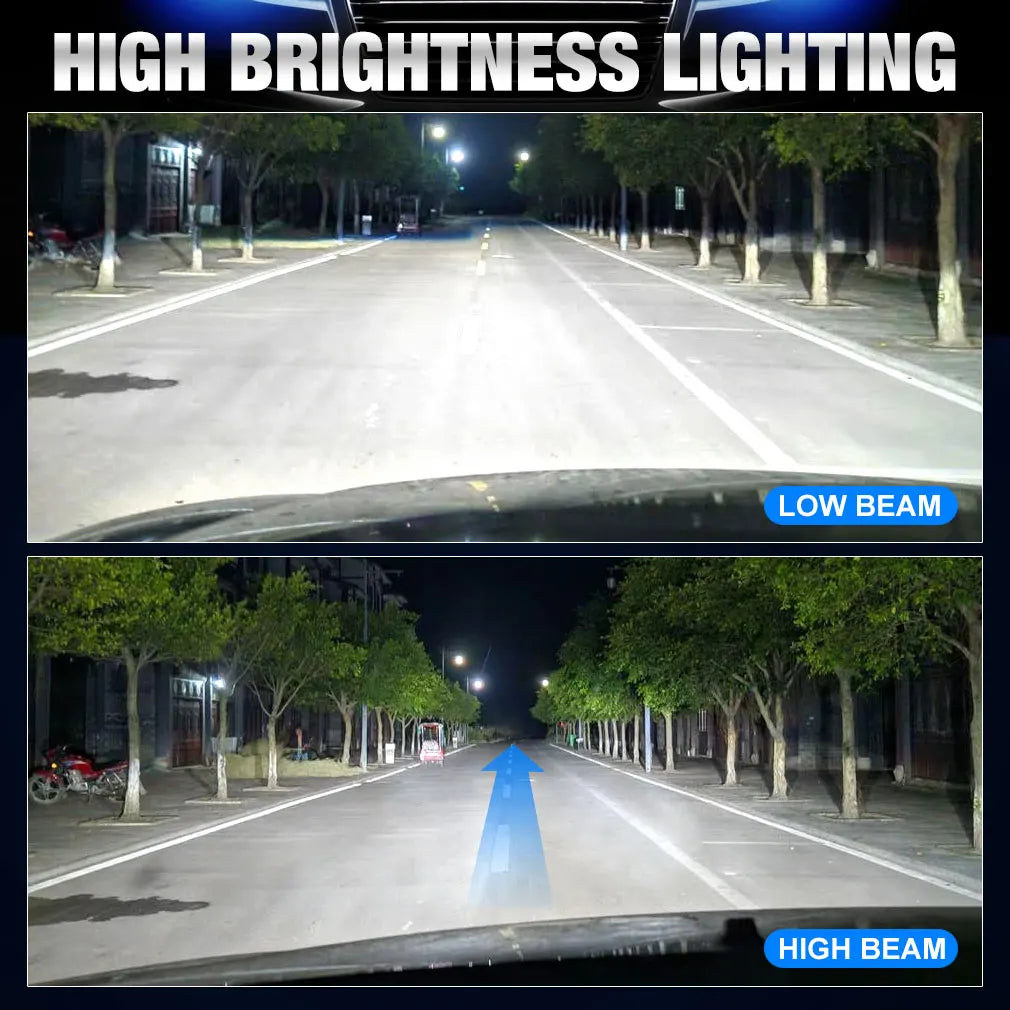 30000LM H4 9003 LED Headlight Bulbs H7 Led Canbus No Error H4 HB2 LED Hi/Lo Beam 150W With Car Head Lamps 6000K White Auto Light