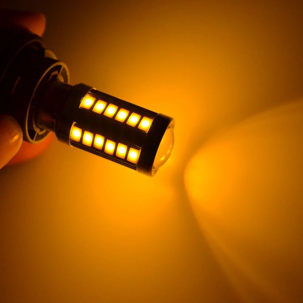 2X 1156 BA15S 1157 BAY15D 5630 Trunk License Plate Car Tail Brake Bulb Auto Signal Reverse Lamps Daytime Running Light White RED