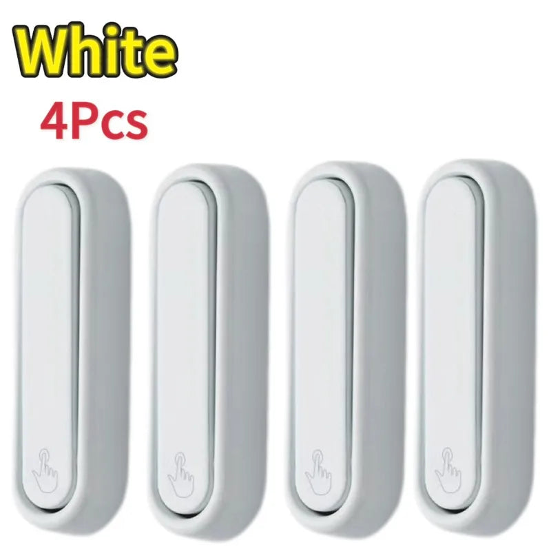 Folding Wall Hook Stainless Steel - Hidden Robe Towel Coat Hanger Matte Black 1-4pcs