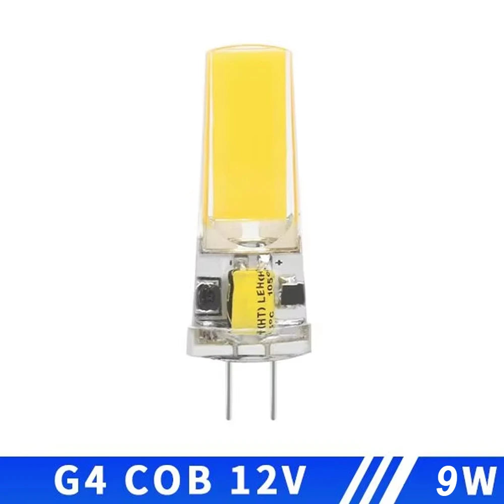 Dimmable G4 G9 E14 LED Bulb COB Replace Halogen Lamps Bulb AC DC 12V 220V Candle Light For Crystal Chandelier Spotlight Lighting