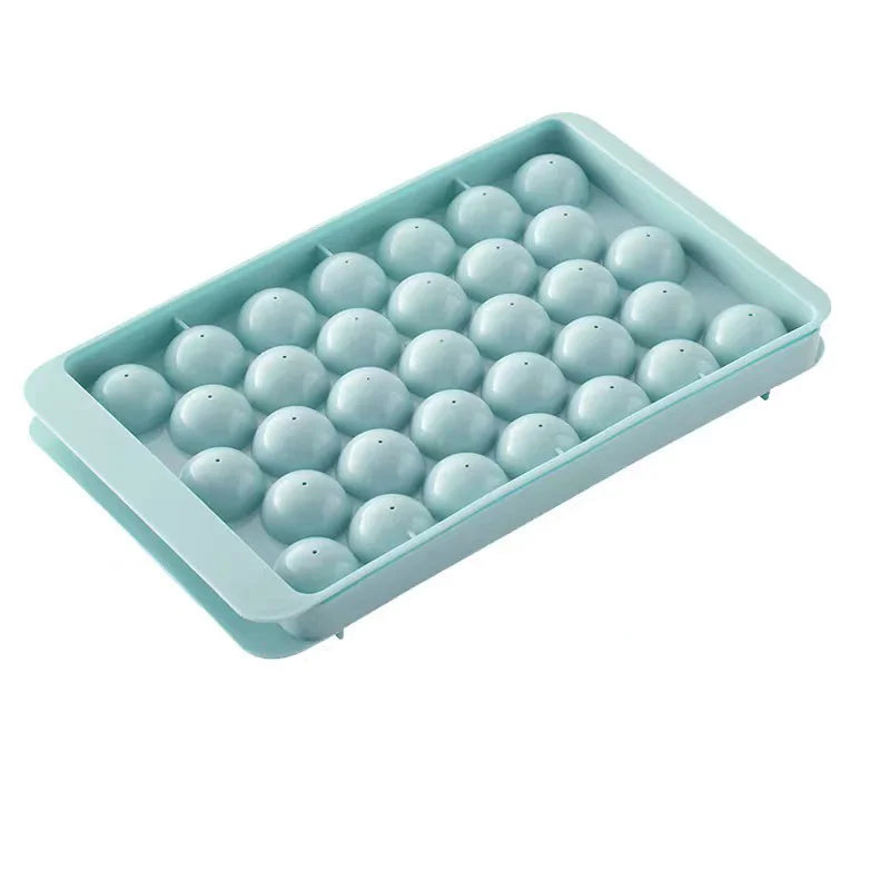33 Ice Boll Hockey PP Mold Frozen Whiskey Ball Popsicle Ice Cube Tray Box Lollipop Making Gifts Kitchen Tools Accessories