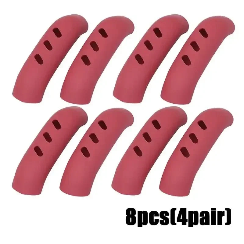 Silicone pot handle cover, insulation cover, pot ear clip, anti slip steamer, pot handle holder, kitchen tools