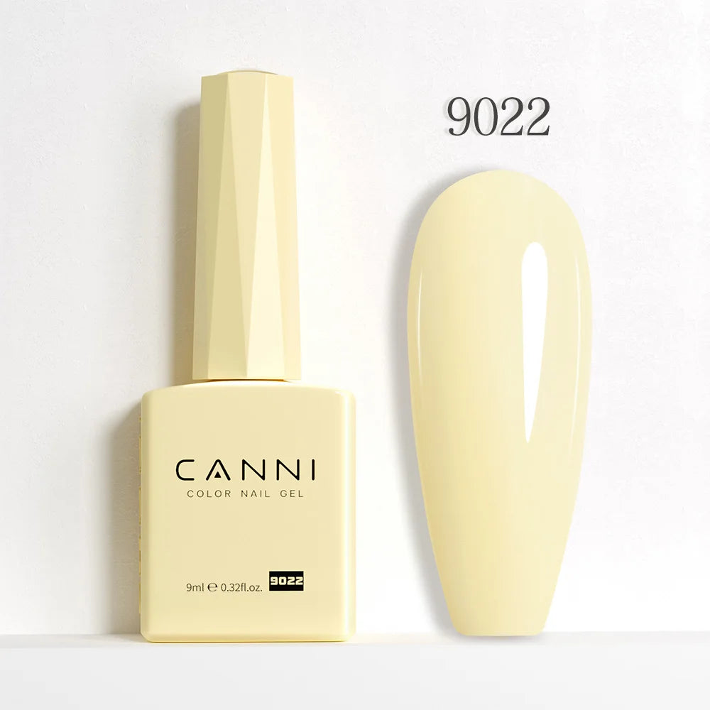CANNI Jelly Pink Nail Gel Polish 9ml - HEMA Free Pastel Varnish Semi Permanent UV LED Top Coat