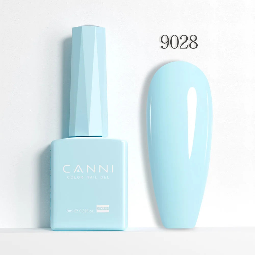 CANNI Jelly Pink Nail Gel Polish 9ml - HEMA Free Pastel Varnish Semi Permanent UV LED Top Coat