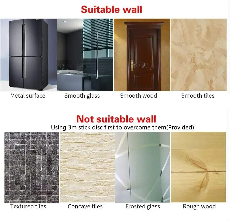 1-4Pcs Strong Vacuum Suction Cup Shower Rack Adjustable Handheld Shower Head Wall Mount Holder Rotating Bathroom Shower Base