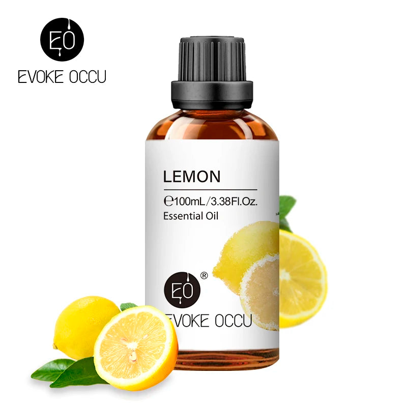 EVOKE OCCU 100ML Essential Oils - Lavender Vanilla Eucalyptus Jasmine Rose Mint for Diffuser Humidifier Candle