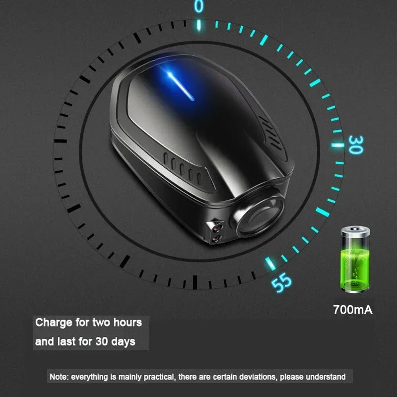 For Chery Omoda C5 5 FX 2023 2024 2pcs USB Rechargeable GR Sport Logo Car Door HD LED Lamps Projector Courtesy Welcome Lights