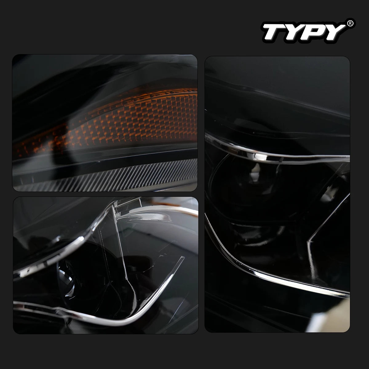 TYPY Car lights For Lexus IS250 IS350 Headlight 2006-2012 LED Projetor head Lamp Daytime Running Light Automotive Accessories