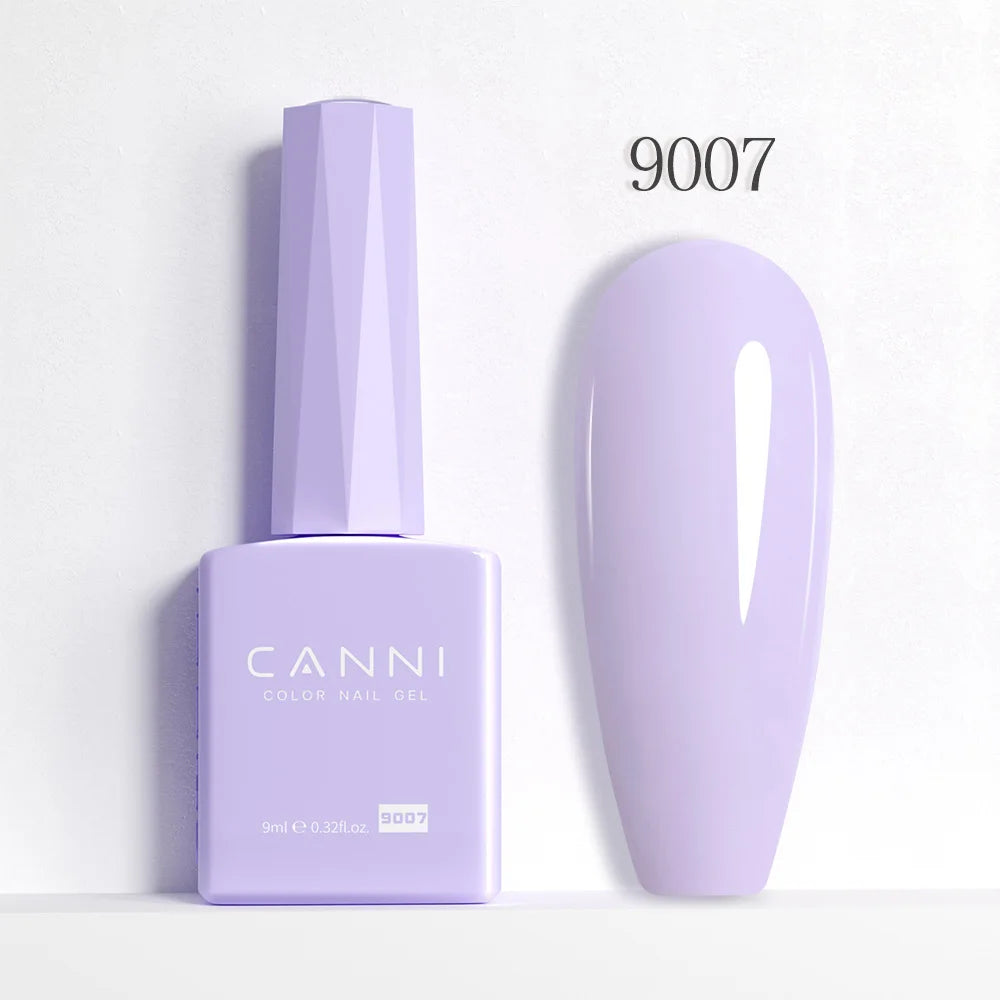CANNI Jelly Pink Nail Gel Polish 9ml - HEMA Free Pastel Varnish Semi Permanent UV LED Top Coat