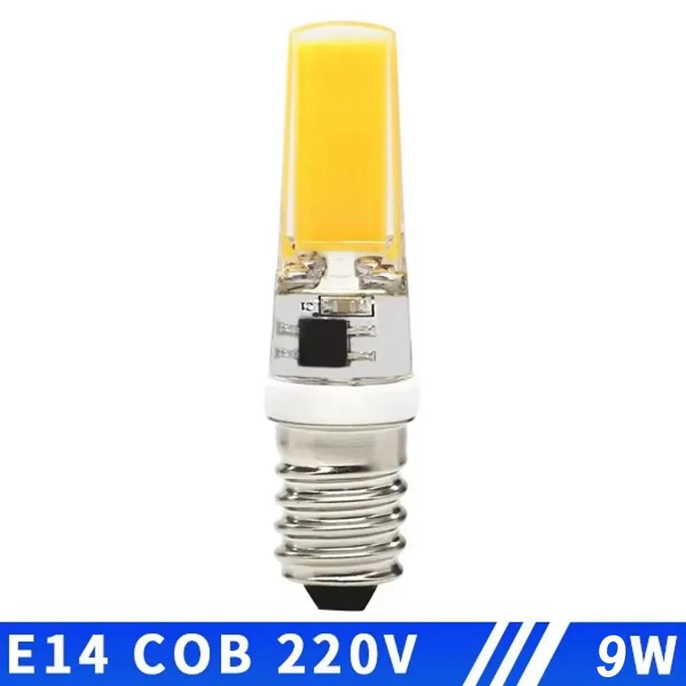Dimmable G4 G9 E14 LED Bulb COB Replace Halogen Lamps Bulb AC DC 12V 220V Candle Light For Crystal Chandelier Spotlight Lighting