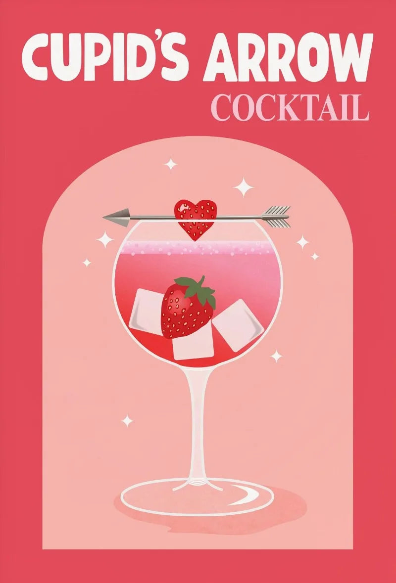 Diamond Art Painting Kits Cupid Arrow Manhattan Bloody Mary Cocktail Embroidery Mosaic Cross Stitch Home Decor Children's Gift