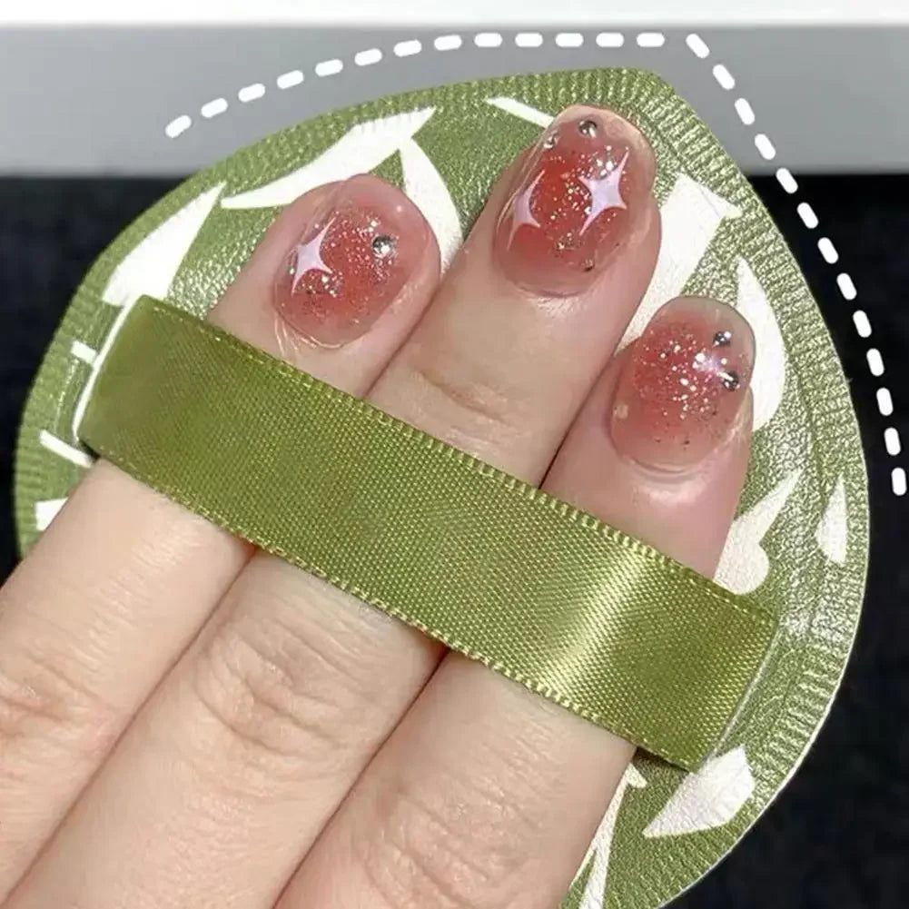 Air Cushion Cosmetic Puff Set With Storage Box Makeup Cotton Candy Sponge Soft Leather Clip Wet Dry Use Makeup Tools