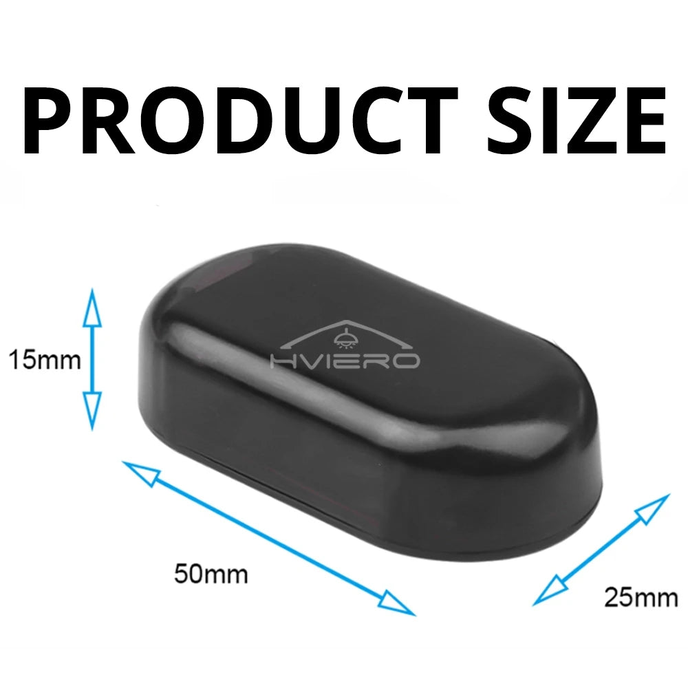 Car Solar Powered Security Strobe Light Dummy Alarm Wireless Warning Anti-Theft Caution Lamps LED Flashing Imitation Decorative