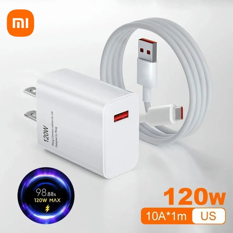 Original Xiaomi 120W Charger Fast Charge Hypercharge EU Power Adapter For MI 14 Ultra 13T Pro 12S 13 Redmi K70 K60 Phone