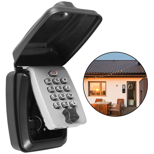 1/2Pcs Wall Mount Key Lock Safe Secret Storage Box Code Security Lock No Key Home Office Key Portable Combination Box Organizer