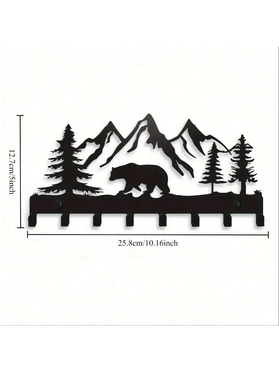 1pc Modern Metal Toilet Door Sign - Stylish Thinking Room Wall Sculpture - Home Decor Artwork - Decorative Door Frame Pendant