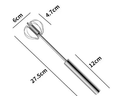 Semi Automatic Egg Beater Rotating Cream Egg Mixer Household Manual Egg Beater Baking Tool Kitchen Tools