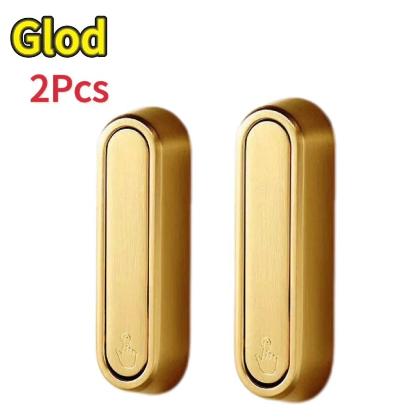 Folding Wall Hook Stainless Steel - Hidden Robe Towel Coat Hanger Matte Black 1-4pcs