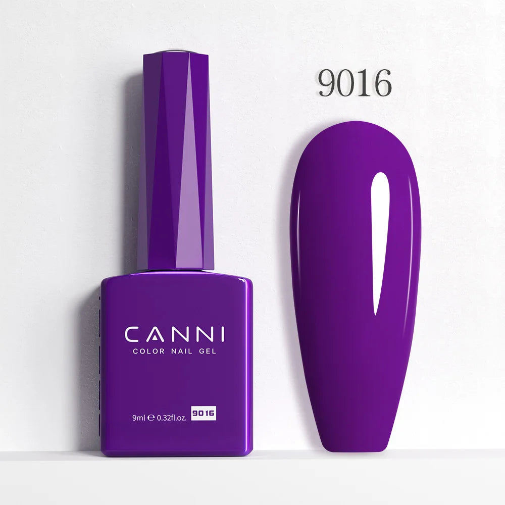 CANNI Jelly Pink Nail Gel Polish 9ml - HEMA Free Pastel Varnish Semi Permanent UV LED Top Coat
