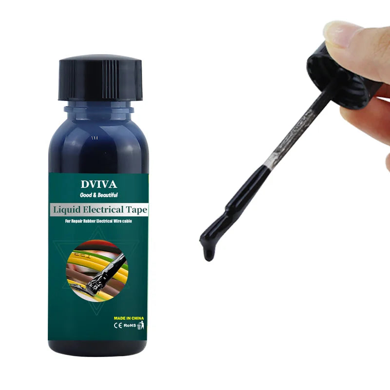 Liquid Electrical Tape 15/50/150ml Waterproof Quick-Drying Insulation Paste Home Use Wire Cable Coat Repair Glue for Wire Worker