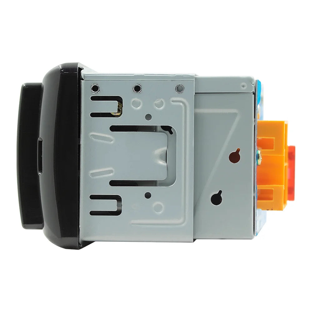 BQCC 1Din MP3 Autoradio FM USB TF AUX Input Stereo Radio Bluetooth Power Protect 7 color lights Dual USB Multimedia Car Audio