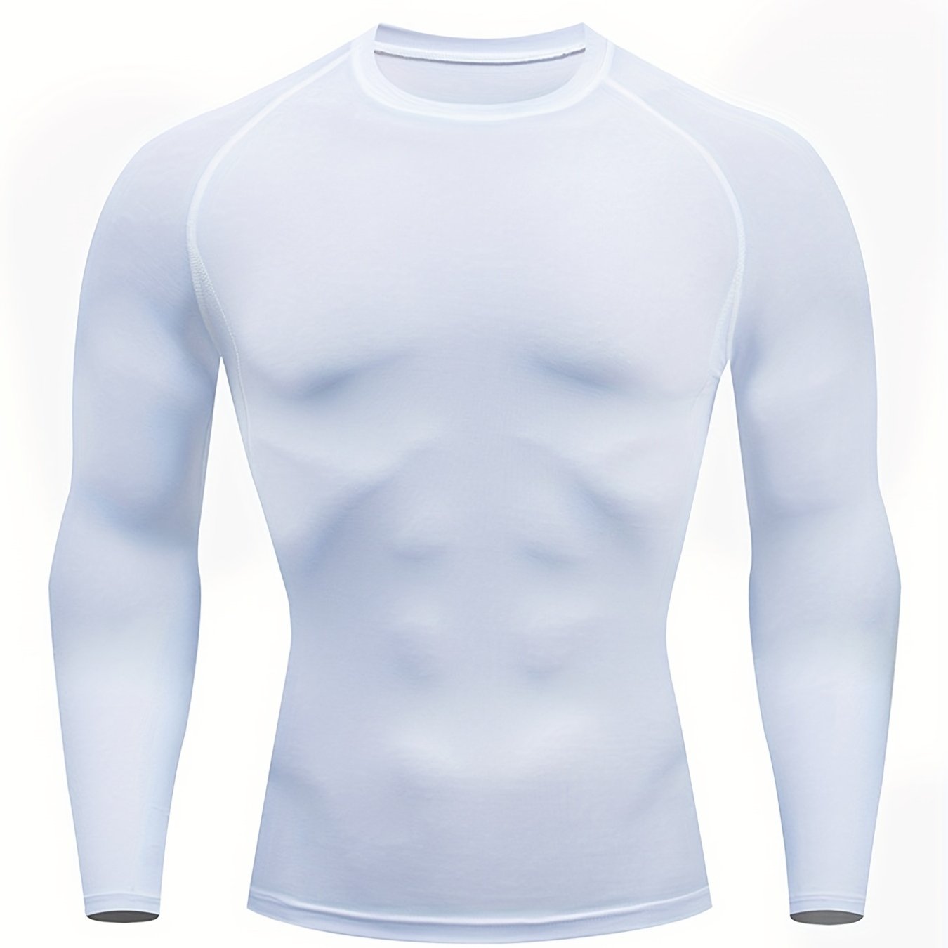 Men's Compression Shirts: Get Fit Fast With Long Sleeve Athletic Workout Tops!