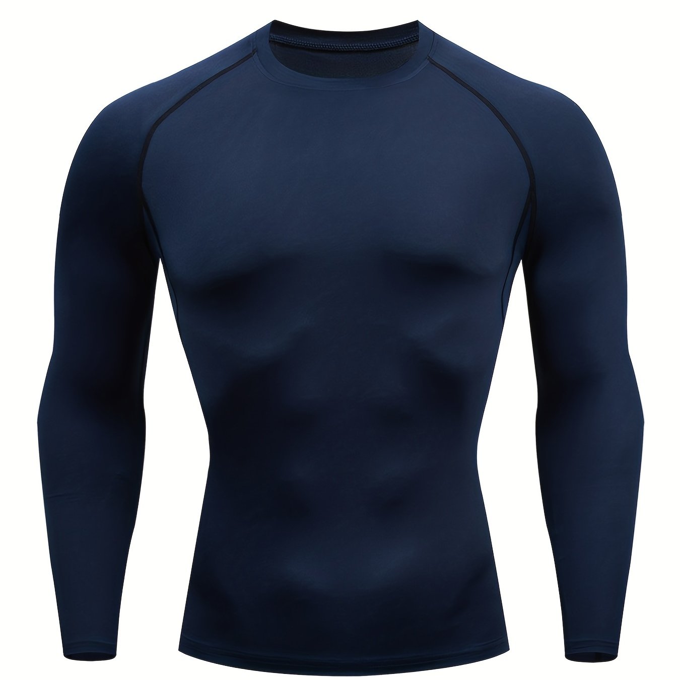 Men's Compression Shirts: Get Fit Fast With Long Sleeve Athletic Workout Tops!