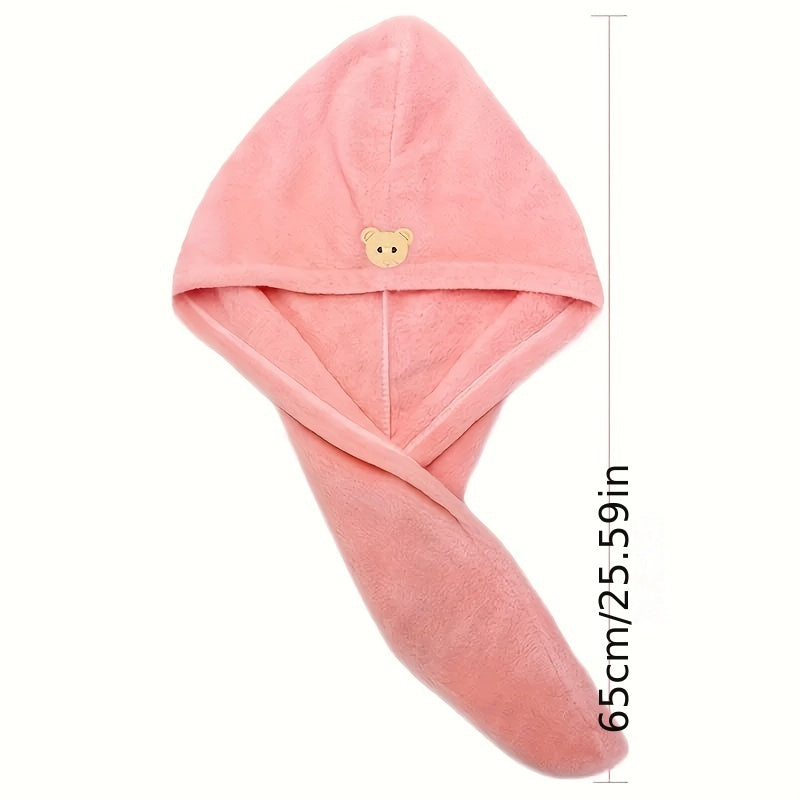 Microfiber Hair Towel Quick Drying Hair Wrap Towel Super Absorbent Hair Drying Cap Soft Headband