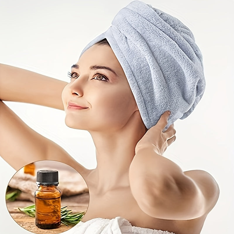 Microfiber Hair Towel Quick Drying Hair Wrap Towel Super Absorbent Hair Drying Cap Soft Headband