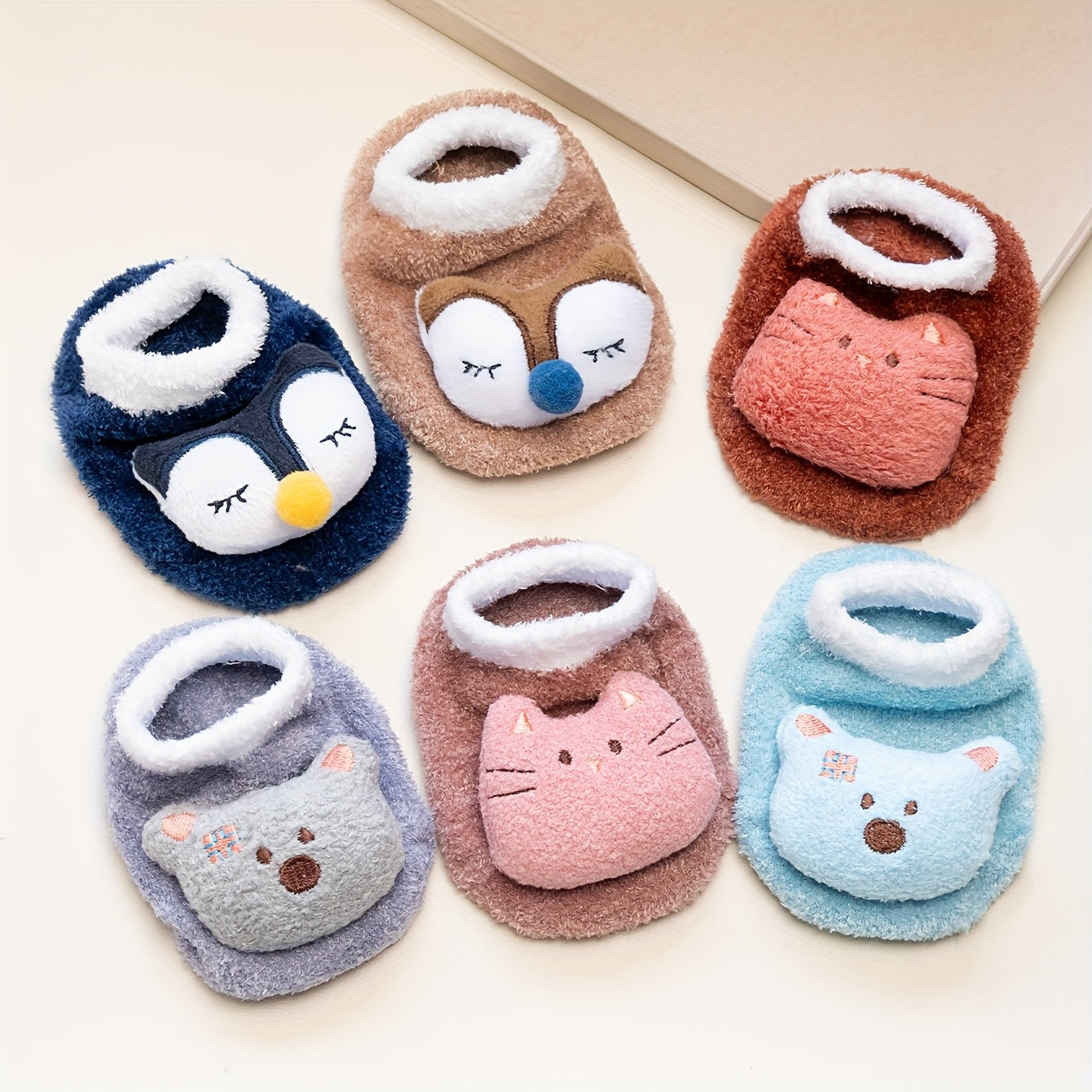Girls Animal Cute Non-slip Socks