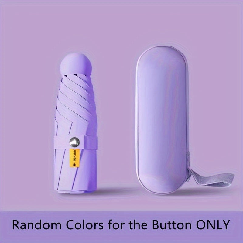 six-rib capsule umbrella, pocket umbrella