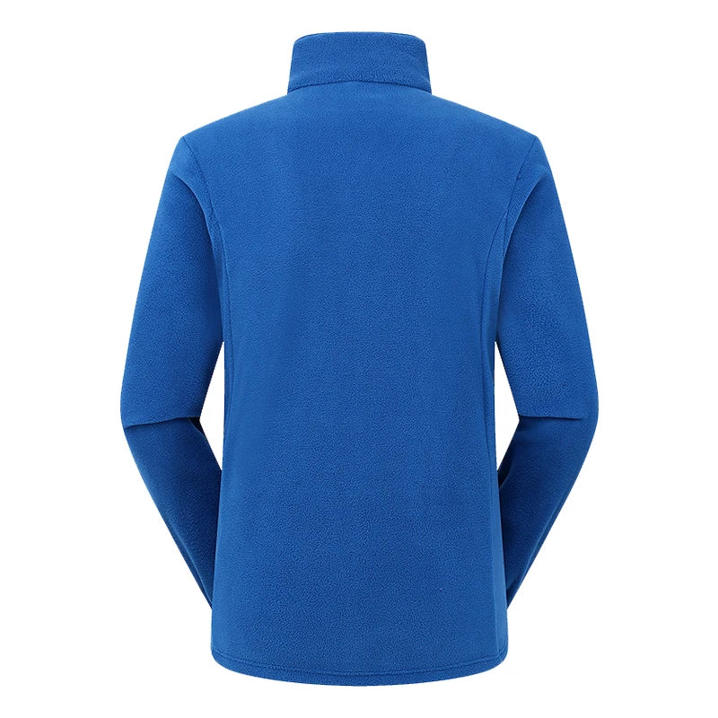 LNGXO Polar Fleece Jacket Men Women Hiking Camping Skiing Softshell Coat Autumn Winter Outdoor Warm Jacket Anti-Pilling Clothing