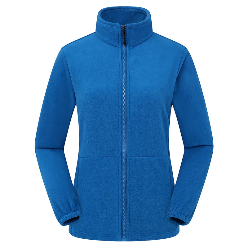 LNGXO Polar Fleece Jacket Men Women Hiking Camping Skiing Softshell Coat Autumn Winter Outdoor Warm Jacket Anti-Pilling Clothing