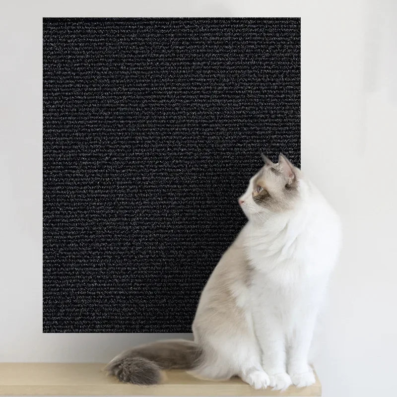 Anti Cat Scratch Sofa DIY Cats Scratch Board Sofa Protection Paws Sharpen Trimmable Self-adhesive Carpet Cats Scratch Board
