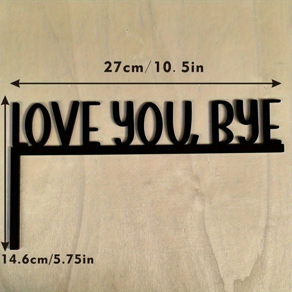 1pc Modern Metal Toilet Door Sign - Stylish Thinking Room Wall Sculpture - Home Decor Artwork - Decorative Door Frame Pendant