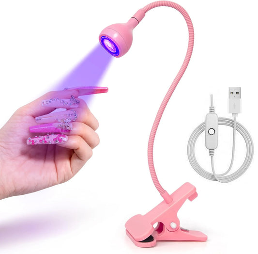 LINMANDA UV Nail Polish Curing Lamps Gel UV Gooseneck Nail Lamp Professional Nail Dryer for Gel Polish Curing Nail Tips Art Tool