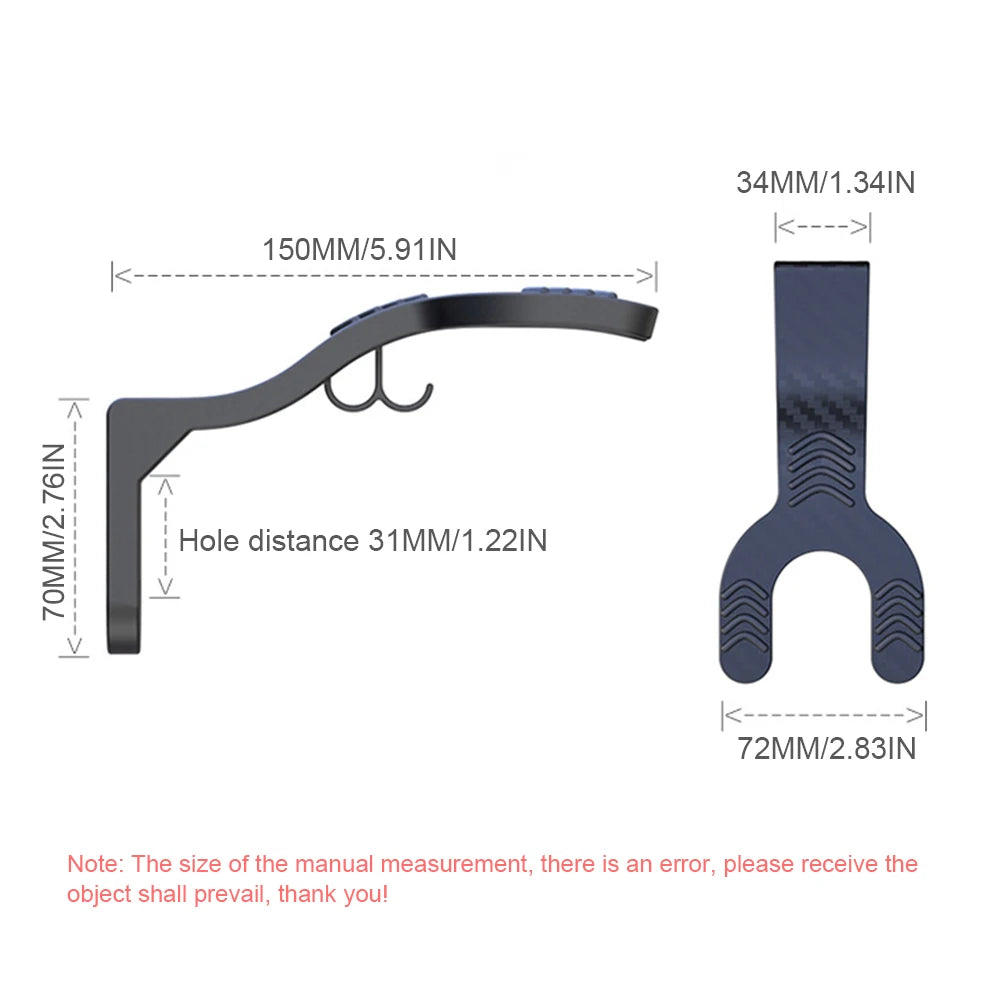 1-5pcs Motorcycle Helmet Hook Racks Multipurpose Hook Hanger Home Luggage Jacket Holders Kitchen Cabinet Shelf Wall Mount Hooks