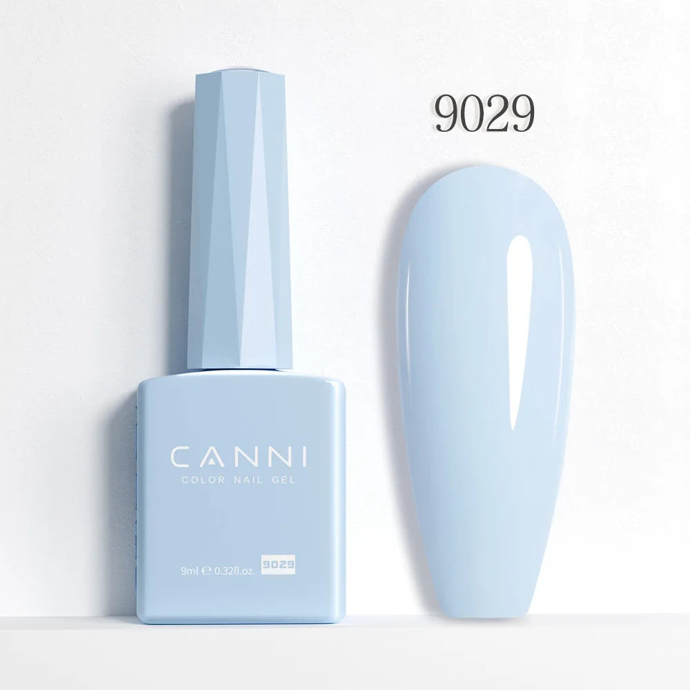CANNI Jelly Pink Nail Gel Polish 9ml - HEMA Free Pastel Varnish Semi Permanent UV LED Top Coat