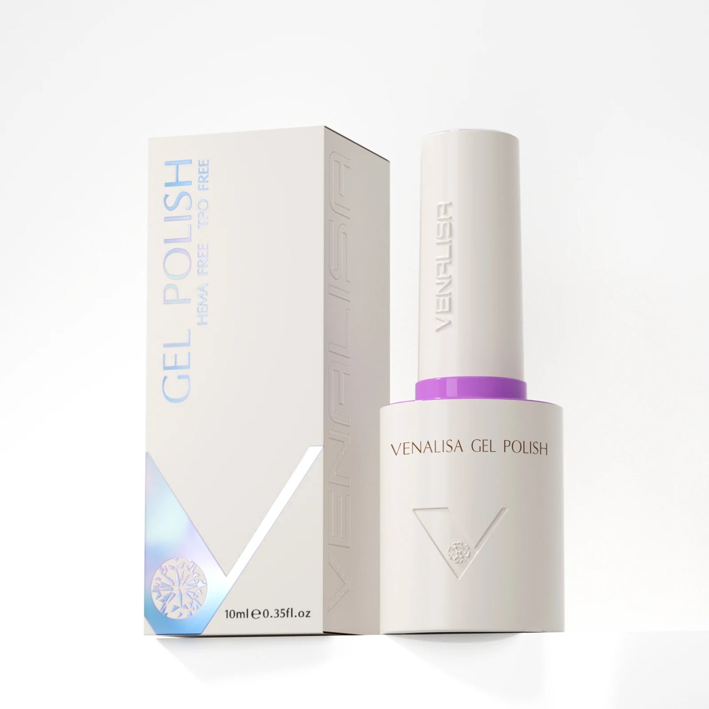 10ml Venalisa Ultra Glossy Diamond Long Wear Top Coat Base Coat Soak Off UV LED Semi Permanent Gel Hema Free TPO Free Color Gel