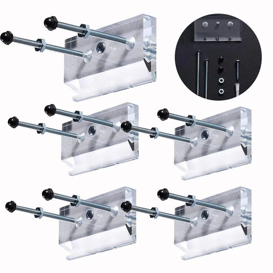 1-5pcs Skateboard Wall Mount Longboard Deck Hanger Display Stand Storage Holder Rack Indoor Floating Skateboard Storage