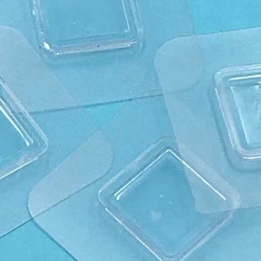 1pc Transparent Wire Shelf Wall Mount Sticker Sided Fixing Patch Wall Self Adhesive Hook For Kitchen Bathroom Gadget