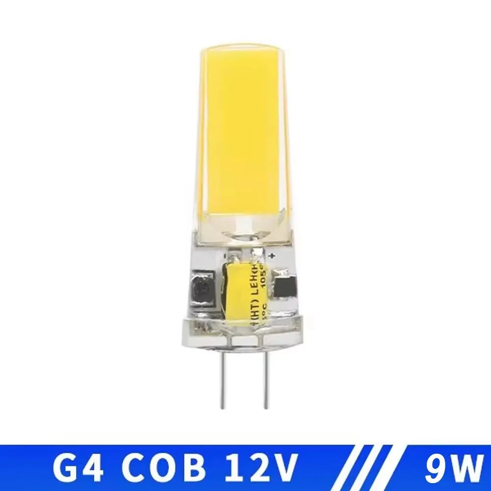Dimmable G4 G9 E14 LED Bulb COB Replace Halogen Lamps Bulb AC DC 12V 220V Candle Light For Crystal Chandelier Spotlight Lighting