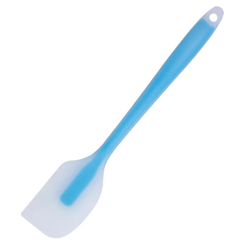 Baking Tools Spatula Integrated High Temperature Cake Cream Silicone Spatula Translucent Head Spatula Baking Tools Kitchen Tools