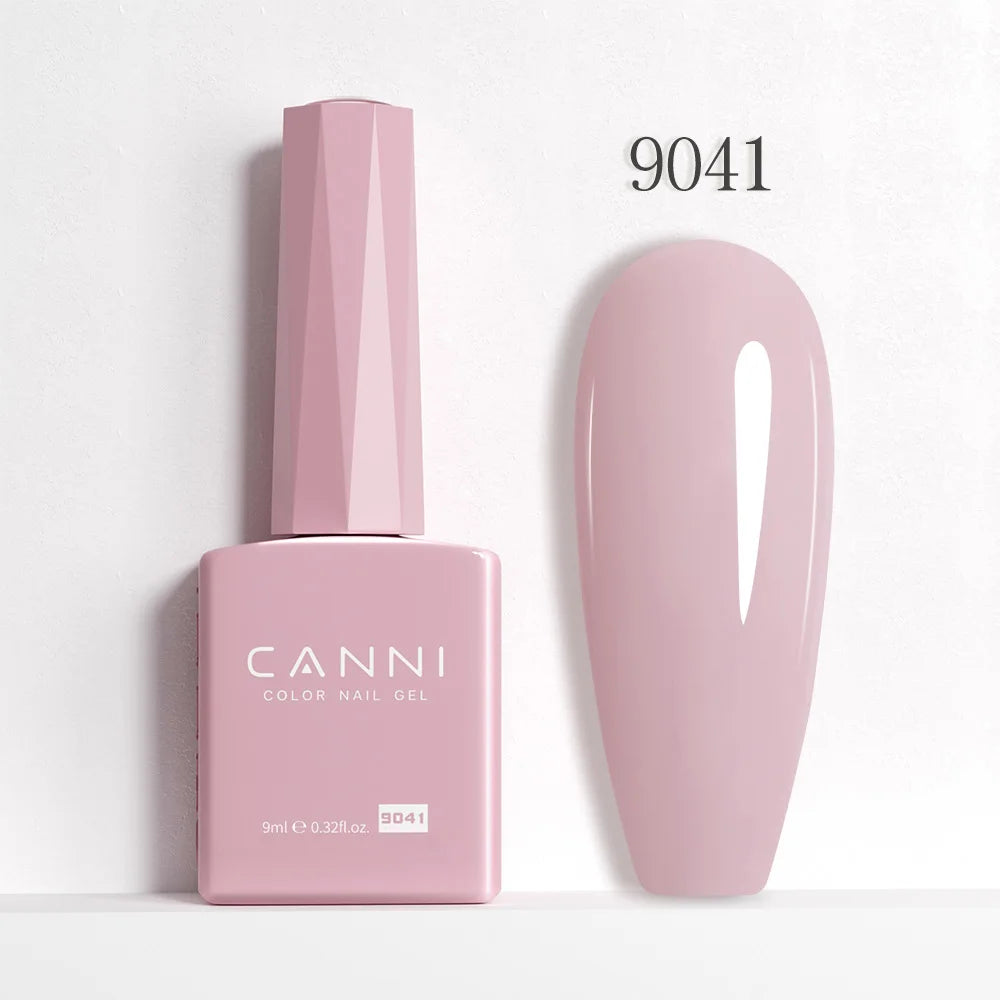 CANNI Jelly Pink Nail Gel Polish 9ml - HEMA Free Pastel Varnish Semi Permanent UV LED Top Coat