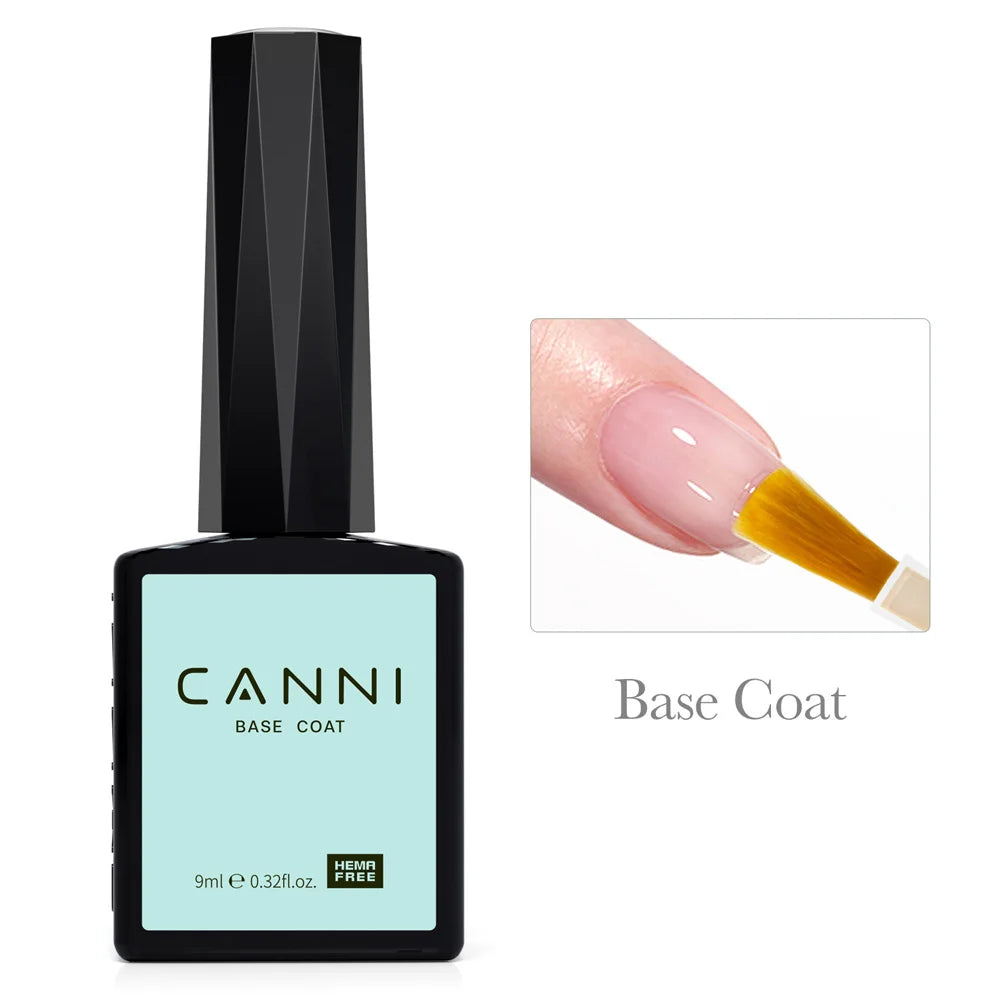 CANNI Jelly Pink Nail Gel Polish 9ml - HEMA Free Pastel Varnish Semi Permanent UV LED Top Coat