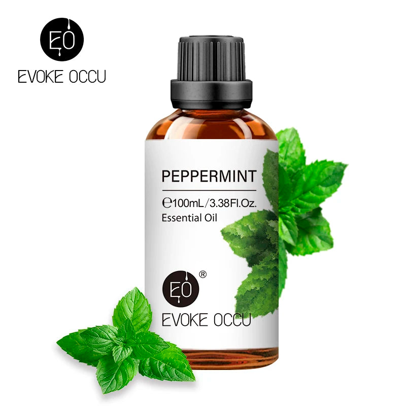 EVOKE OCCU 100ML Essential Oils - Lavender Vanilla Eucalyptus Jasmine Rose Mint for Diffuser Humidifier Candle