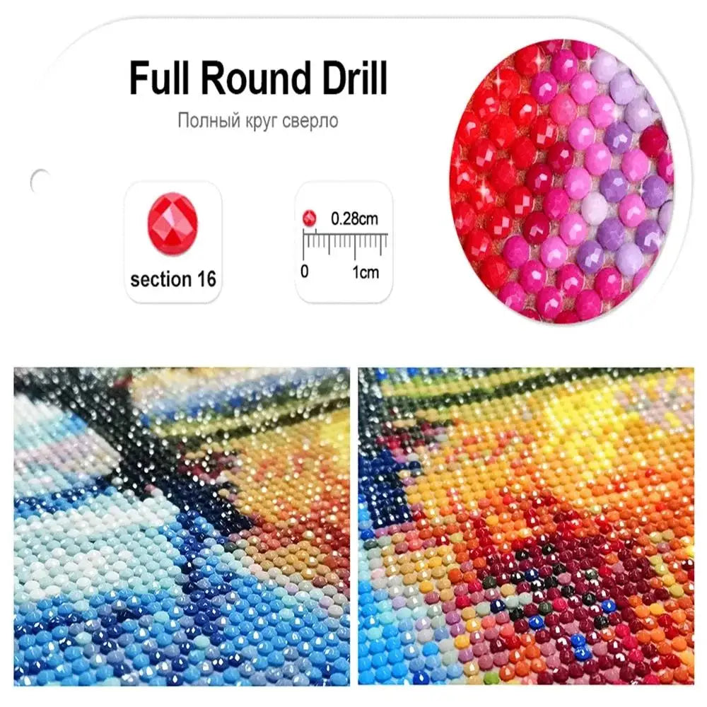 Diamond Art Painting Kits Cupid Arrow Manhattan Bloody Mary Cocktail Embroidery Mosaic Cross Stitch Home Decor Children's Gift